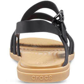 Sandalias Crocs de mujer Tulum Sandal W negro 206107 00W 4