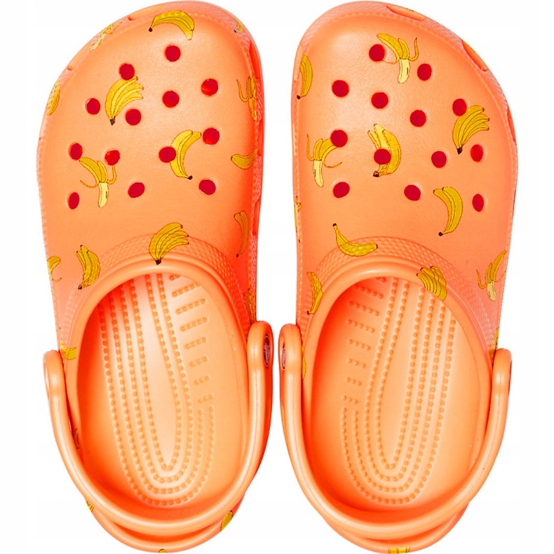 Crocs Kids Classic Vacay Vibes Zueco Naranja 206375801 1