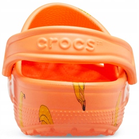 Crocs Kids Classic Vacay Vibes Zueco Naranja 206375801 4