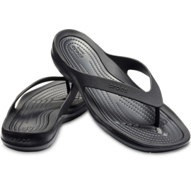 Crocs Swiftwater Flip W negro 204974060 1