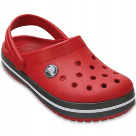 Crocs para niños Crocband Clog K rojo-gris 204537 6IB 3
