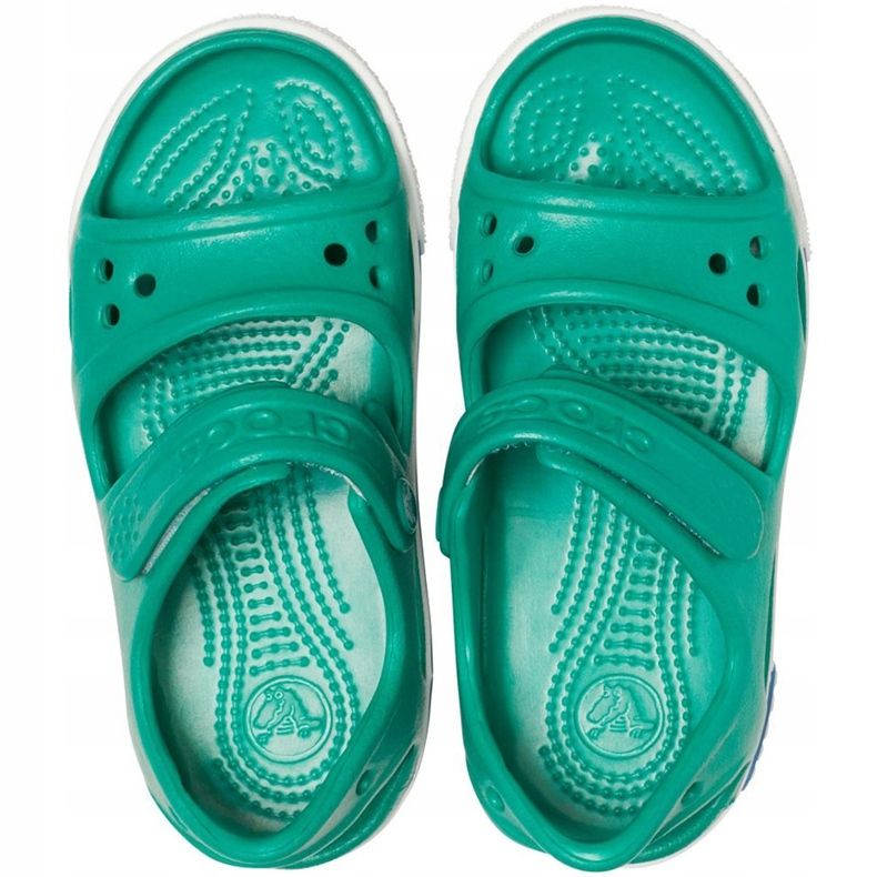 Sandalias Crocs para niños Crocband Ii Sandal Ps Niños verde-azul 14854 3TV 1