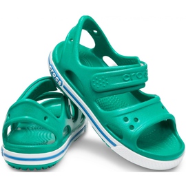 Sandalias Crocs para niños Crocband Ii Sandal Ps Niños verde-azul 14854 3TV 2