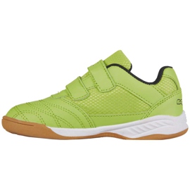 Zapatillas Kappa Kickoff K para niños verde-negro 260509K 3011 2