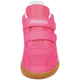 Zapatos para niños Kappa Kickoff K rosa y blanco 260509K 2210 rosado 3