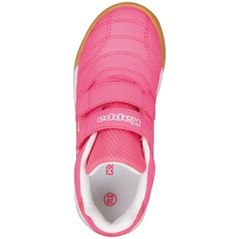 Zapatos para niños Kappa Kickoff K rosa y blanco 260509K 2210 rosado 1