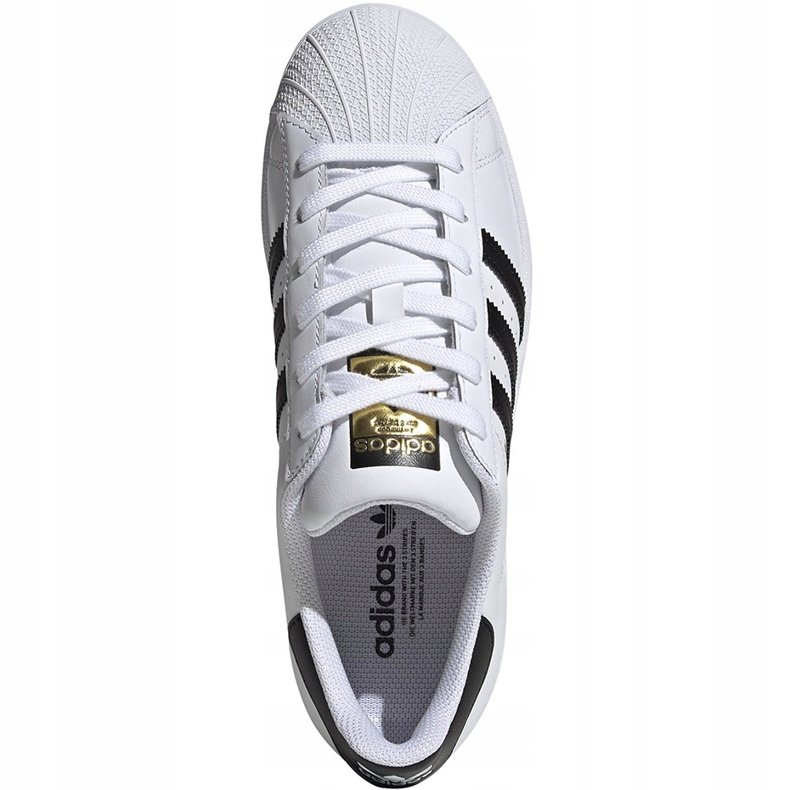 Zapatillas de mujeres adidas Superstar W blancas FV3284 blanco 1