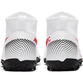 Calzado de fútbol Nike Mercurial Superfly 7 Academy Tf Jr AT8143 160 multicolor blanco 6