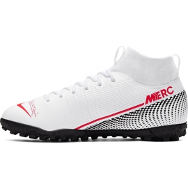 Calzado de fútbol Nike Mercurial Superfly 7 Academy Tf Jr AT8143 160 multicolor blanco 2