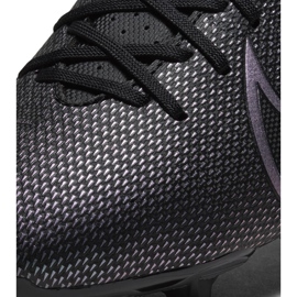 Zapatos de fútbol Nike Mercurial Vapor 13 Academy FG / MG Junior AT8123010 negro / gris / plateado negro 5