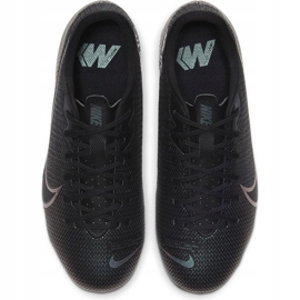 Zapatos de fútbol Nike Mercurial Vapor 13 Academy FG / MG Junior AT8123010 negro/gris/plata negro 1