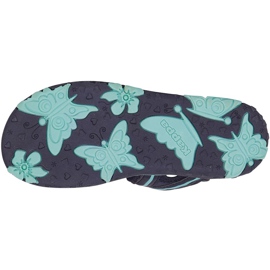 Sandalias para niños Kappa Breezy Ii K Calzado Niños, navy blue-mint 260679K 6737 azul marino 3
