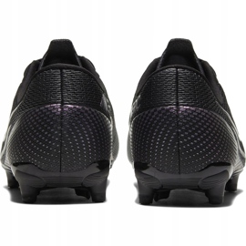 Zapatos de fútbol Nike Mercurial Vapor 13 Academy FG / MG Junior AT8123010 negro / gris / plateado negro 4