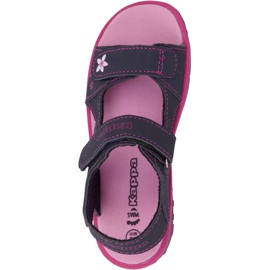 Kappa Blossom K Footwear Sandalias para niños azul marino-rosa 260593K 6722 rosado 1