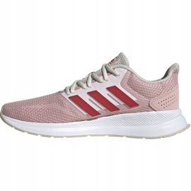 Zapatillas adidas Runfalcon mujer rojo-rosa EG8630 rosado 2