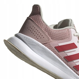 Zapatillas adidas Runfalcon mujer rojo-rosa EG8630 rosado 5