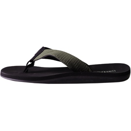 Zapatillas de hombre Kappa Pahala negras y verdes 242669 3111 negro 2