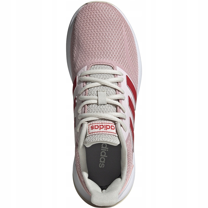 Zapatillas adidas Runfalcon mujer rojo-rosa EG8630 1