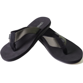 Zapatillas de hombre Kappa Pahala negras y verdes 242669 3111 negro 1