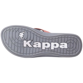 Zapatillas de mujer Kappa Cally gris coral 242834 2916 naranja 4
