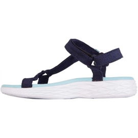 Sandalias de mujer Kappa Mortara azul marino-menta 242817 6737 multicolor 2