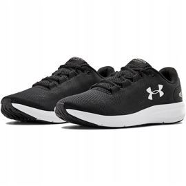Zapatillas de hombre Under Armour Ua Charged Pursuit 2 blanco y negro 3022594001 3