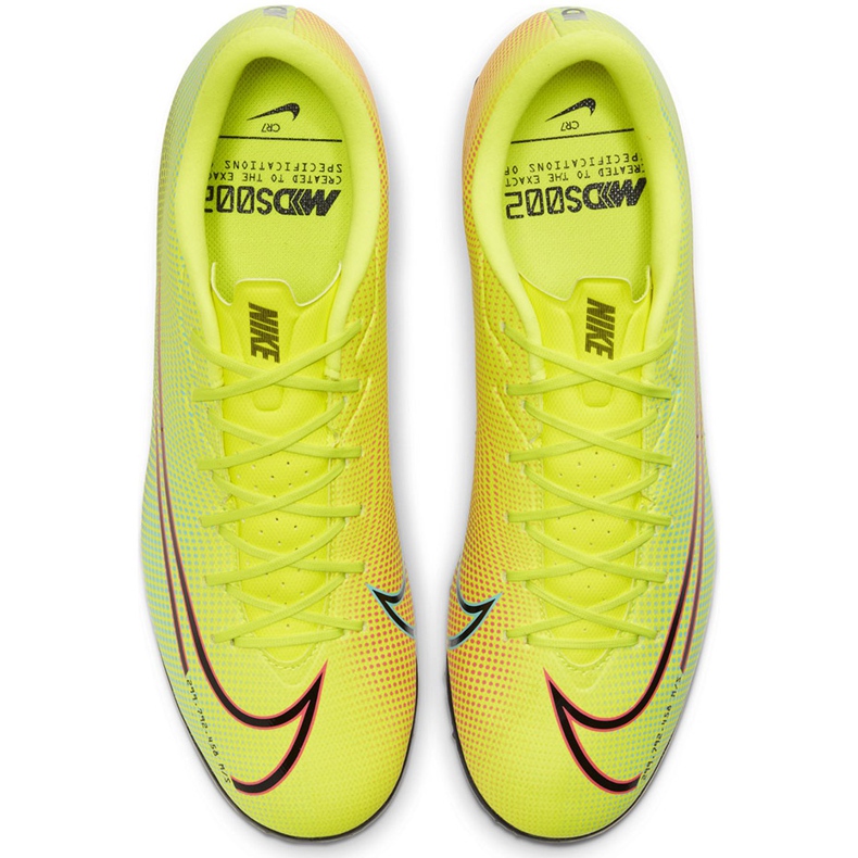 Calzado de fútbol Nike Mercurial Vapor 13 Academy Mds Tf CJ1306 703 multicolor amarillo 1