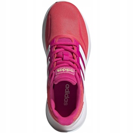 Adidas Runfalcon K Zapatillas para niños rojo-rosa EG2550 1
