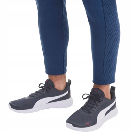 Zapatillas de hombres Puma Flex Renew azul marino-blanco 371120 04 5