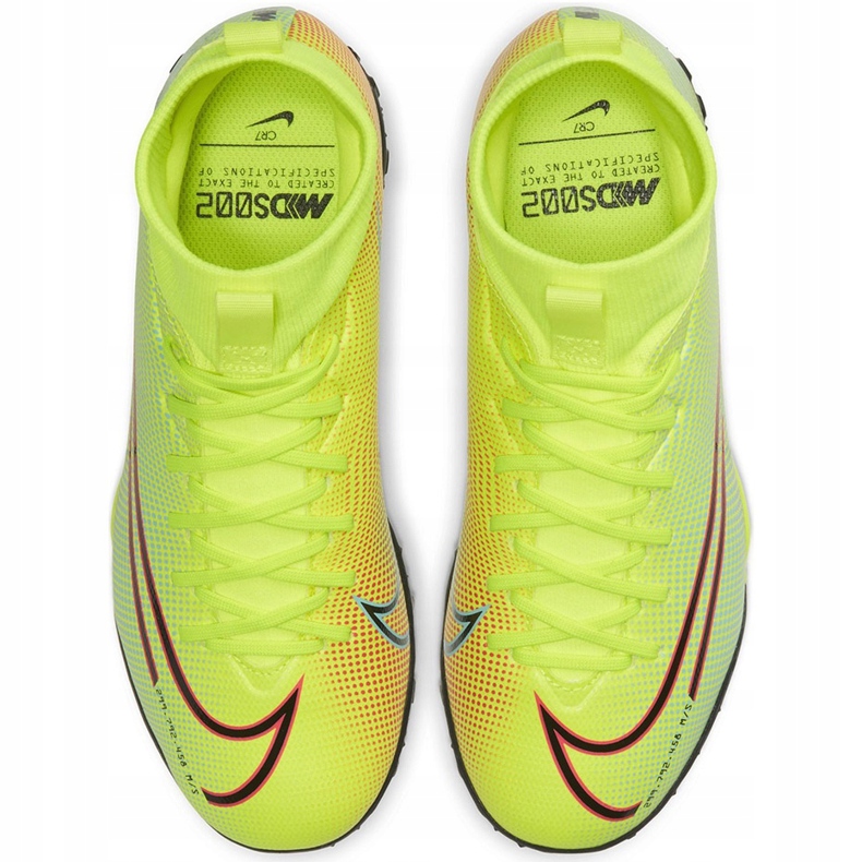 Calzado de fútbol Nike Mercurial Superfly 7 Academy Mds Tf Junior BQ5407 703 multicolor amarillo 1