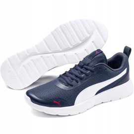 Zapatillas de hombres Puma Flex Renew azul marino-blanco 371120 04 3