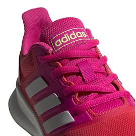 Adidas Runfalcon K Zapatillas para niños rojo-rosa EG2550 rosado 4