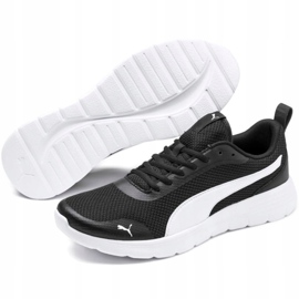 Zapatillas de hombres Puma Flex Renew negras y blancas 371120 02 negro 3