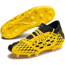 Botas de fútbol Puma Future 5.3 Netfit Fg Ag Junior 105806 03 amarillo 3