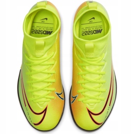 Calzado de fútbol Nike Mercurial Superfly 7 Academy Mds Ic Junior BQ5529 703 multicolor amarillo 1