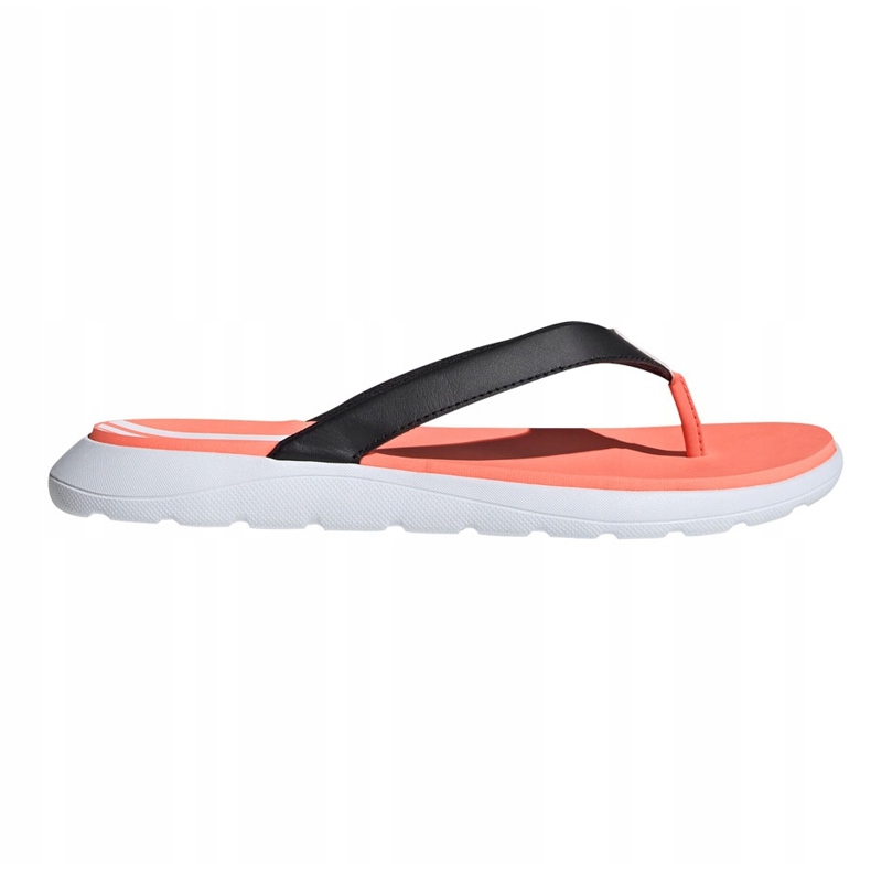 Zapatillas Adidas Mujer Comfort Flip Flop naranja-negro-blanco EG2064 1