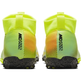 Calzado de fútbol Nike Mercurial Superfly 7 Academy Mds Tf BQ5435 703 azul, aguamarina verde 6