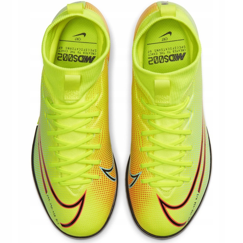 Calzado de fútbol Nike Mercurial Superfly 7 Academy Mds Ic BQ5430 703 multicolor amarillo 1