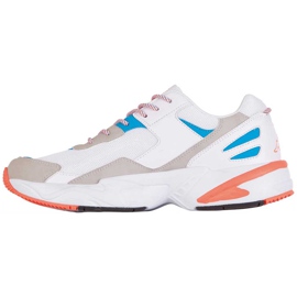 Zapatillas de hombre Kappa Boiz blancas y naranjas 242857 1044 blanco azul multicolor 2