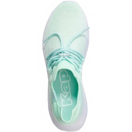 Zapatos de mujer Kappa Zuc menta blanco 242818 3710 verde 1