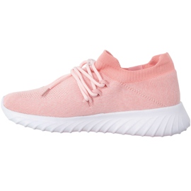 Zapatos de mujer Kappa Zuc rosa y blanco 242818 2110 rosado 2