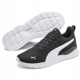 Zapatillas de hombre Puma Anzarun Lite negras y blancas 371128 02 negro 2