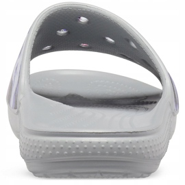 Crocs Classic Crocs Tie Dye Mania Slide 206481 97K para mujer gris multicolor 4