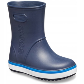 Crocs Botas de lluvia para niños Crocband Rain Boot Niños, azul marino 205827 4KB 2