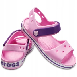Sandalias Crocs para niños Crocband Sandal Niños, light pink-purple 12856 6AI rosado 2