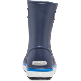 Crocs Botas de lluvia para niños Crocband Rain Boot Niños, azul marino 205827 4KB 4