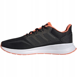 Zapatillas adidas Runfalcon hombre negras y naranjas EG8609 negro 2
