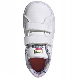 Zapatillas Adidas Advantage I blancas para niños EG3861 blanco 1