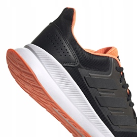 Zapatillas adidas Runfalcon hombre negras y naranjas EG8609 negro 4