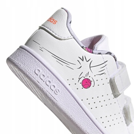 Zapatillas Adidas Advantage I blancas para niños EG3861 blanco 4